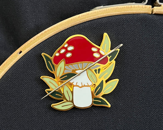 Mushroom Needle Minder