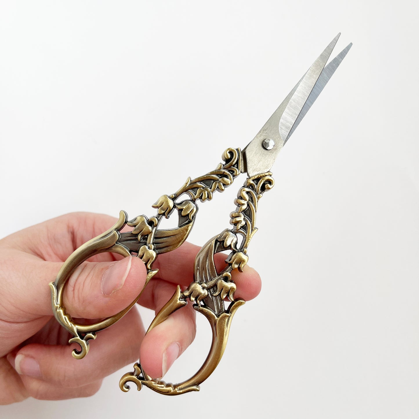 Lily of the Valley craft scissors