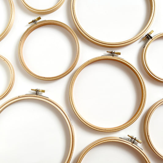 Wooden Embroidery Hoops