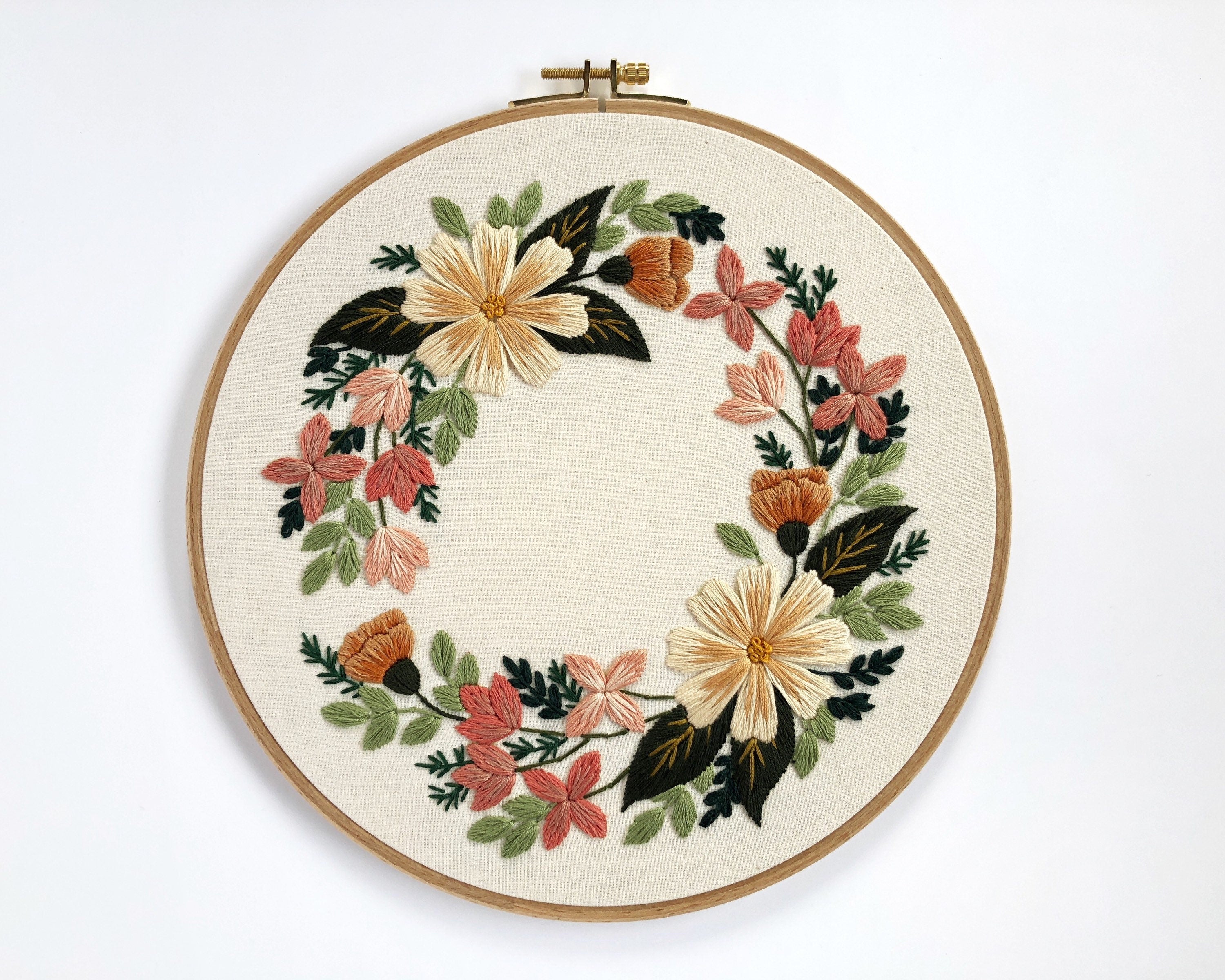 Embroidery Hoop Wall Decor (Large) 10