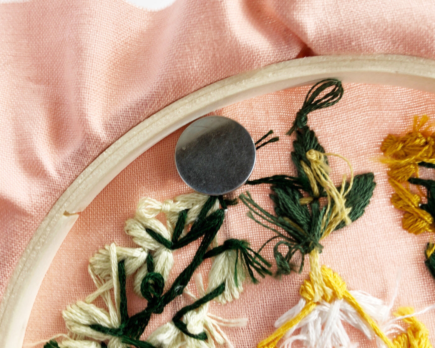 Crystal Ball needle-minder, Witchy needleminder, magnetic needleminder, cross stitch needle minder, embroidery accessory, quilting accessory