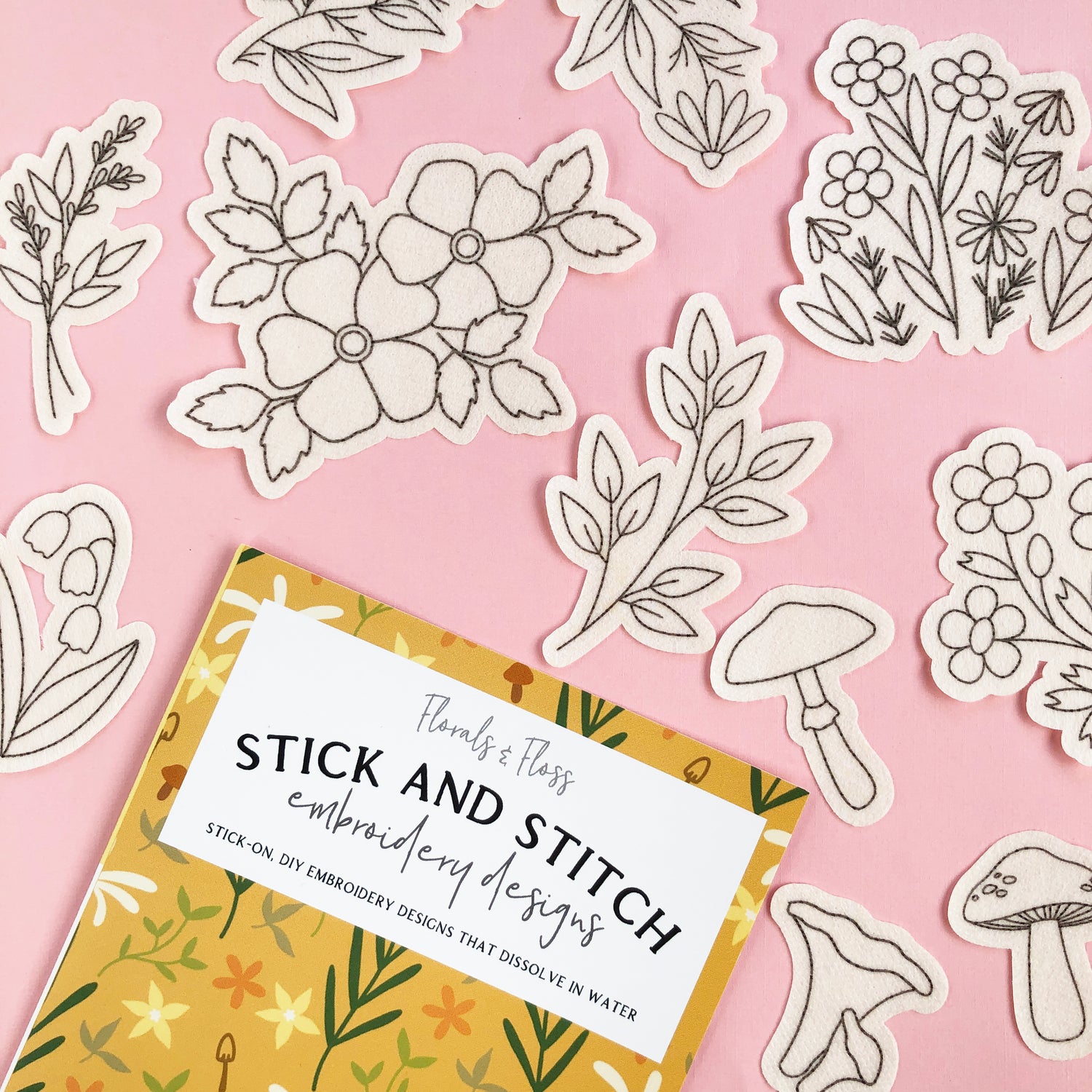 Stick and Stitch Botanical Embroidery Patterns