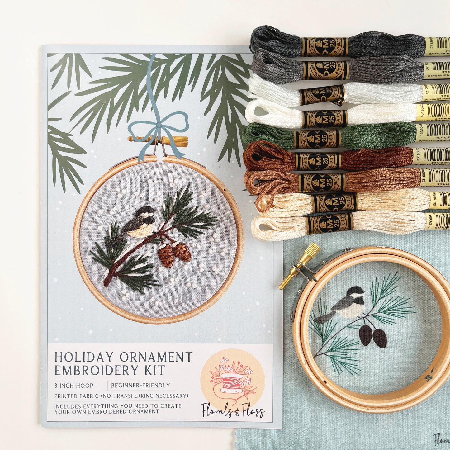 Shop Christmas Embroidery Kit: Create Festive Needlework