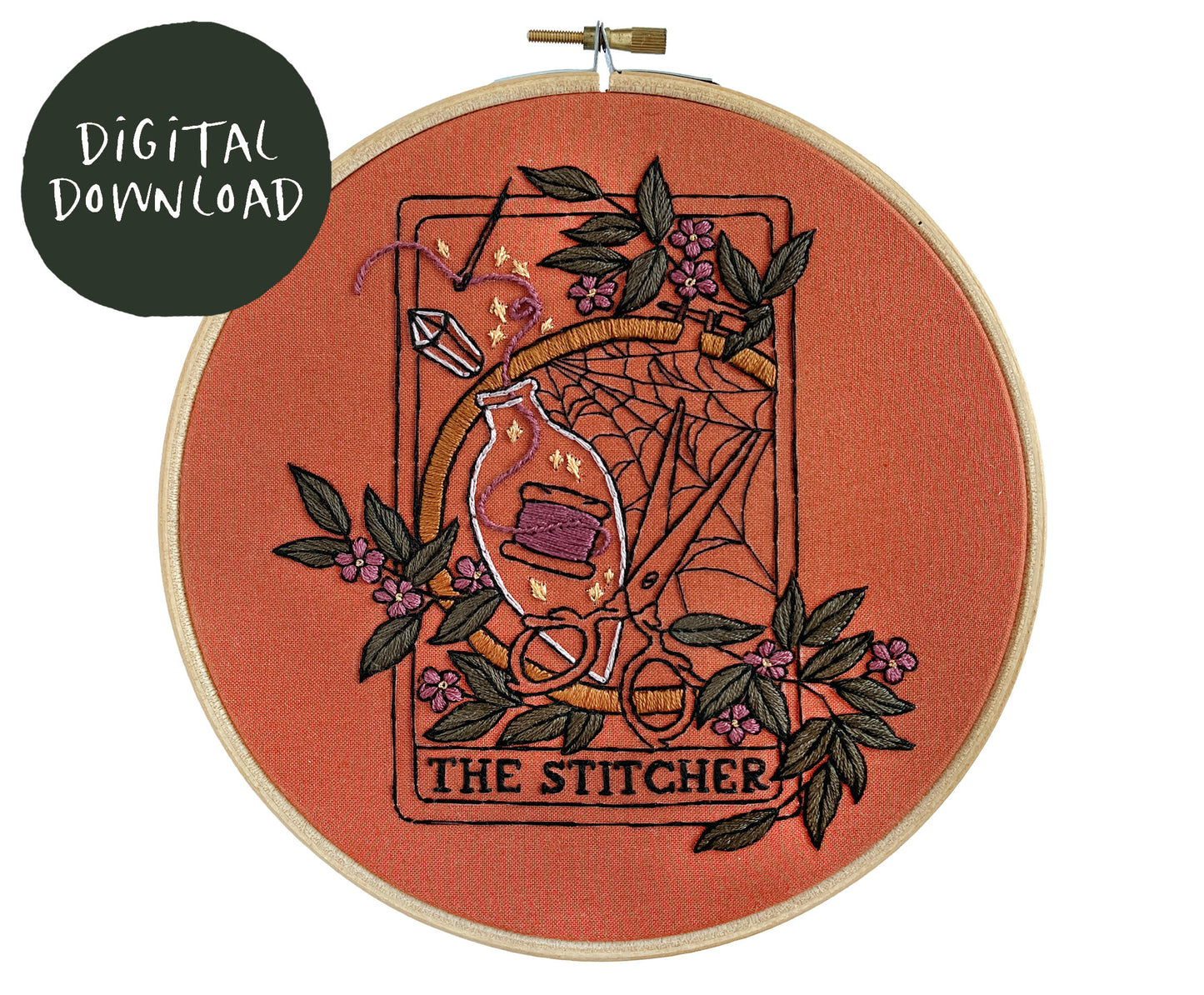 Halloween Stick and Stitch Embroidery Designs, Stick-on Embroidery