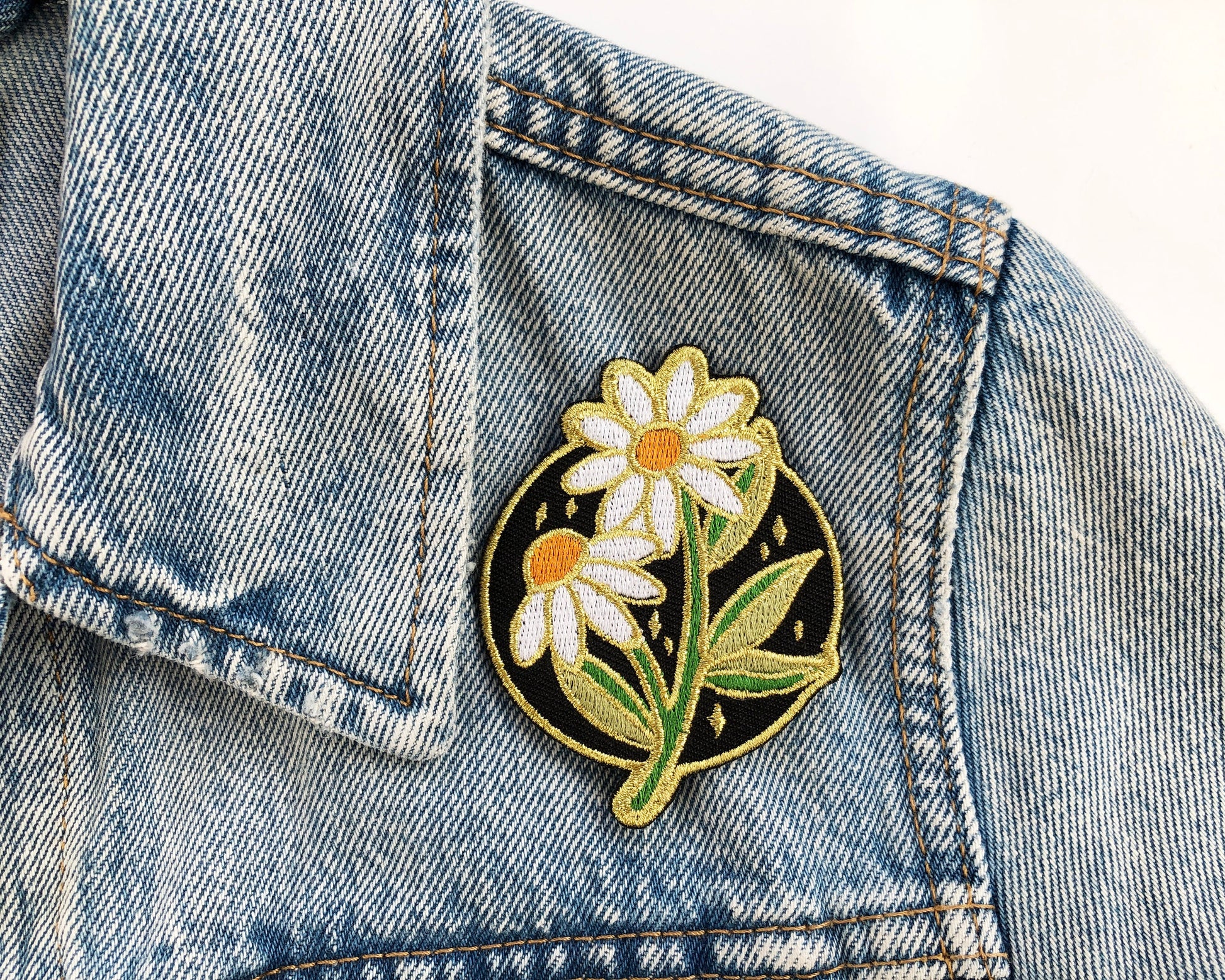 Blume - Daisies - Margerite - Flower- Patch - Back Patches